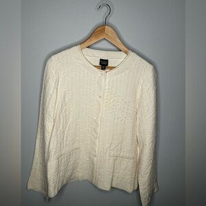 Eileen Fisher Woman Silk Jacket Size small